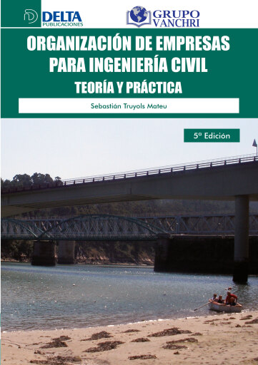 Portada del libro «Organización de empresas para ingeniería civil», de Sebastian Truyols Mateu