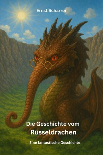 Portada del libro «Die Geschichte vom Rüsseldrachen», de Ernst Scharrer