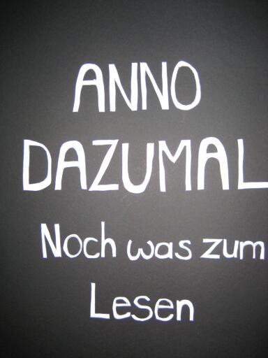 Portada del libro «Noch was zum Lesen», de Anno Dazumal