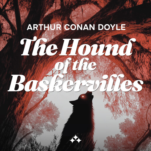 Portada del audiolibro «The Hound of the Baskervilles», de Arthur Conan Doyle