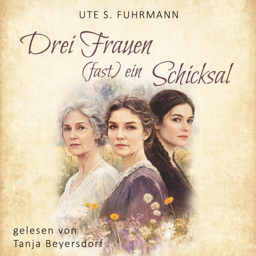 Portada del audiolibro «Drei Frauen, (fast) ein Schicksal», de Ute S. Fuhrmann