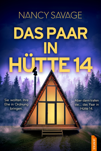 Portada del libro «Das Paar in Hütte 14», de Nancy Savage