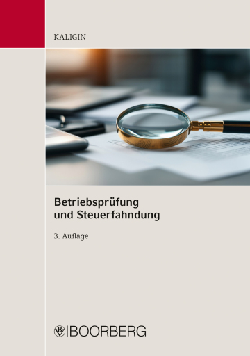Portada del libro «Betriebsprüfung und Steuerfahndung», de Thomas Kaligin