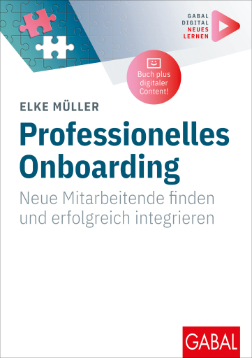 Portada del libro «Professionelles Onboarding», de Elke Müller