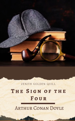 Portada del libro «The Sign of the Four», de Arthur Conan Doyle