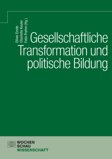 Portada del libro «Gesellschaftliche Transformation und politische Bildung»