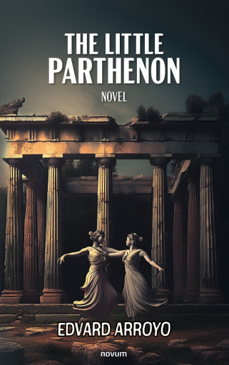 Portada del libro «The Little Parthenon», de Edvard Arroyo