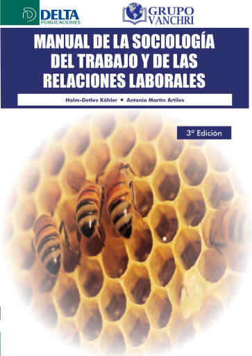 Portada del libro «Manual de la sociología del trabajo y de las relaciones laborales», de Kohler Holm-Detlev