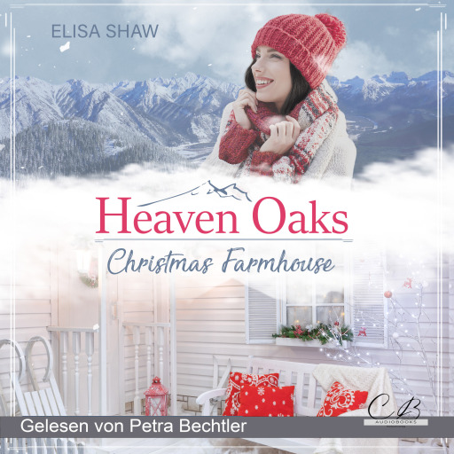 Portada del audiolibro «Christmas Farmhouse», de Elisa Shaw