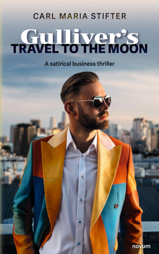 Portada del libro «Gulliver's Travel to the Moon», de Carl Maria Stifter