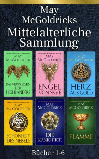 Portada del libro «May McGoldricks Mittelalter Sammlung», de Jan Coffey, May McGoldrick
