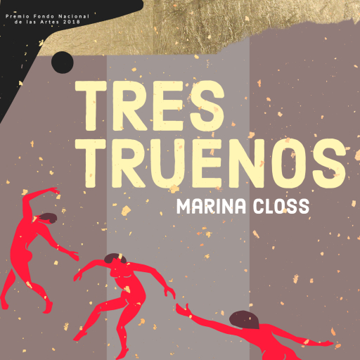 Portada del audiolibro «Tres truenos», de Marina Closs