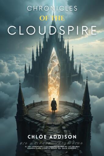 Portada del libro «Chronicles of the Cloudspire», de Chole Addison