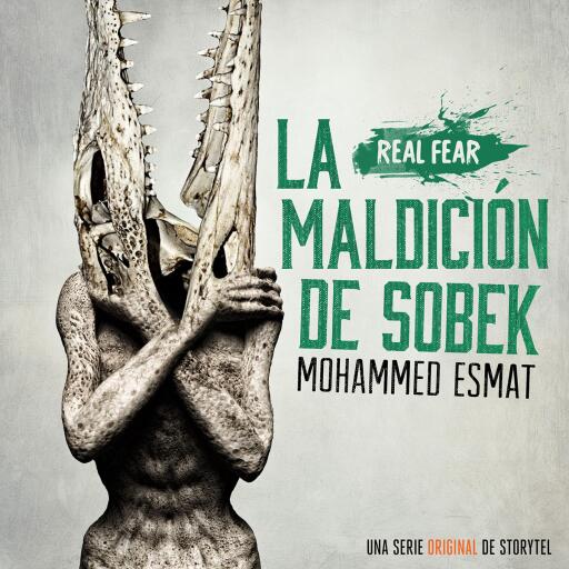 Portada del audiolibro «La maldición de Sobek», de Mohamed Esmat