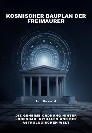 Portada del libro «Kosmischer Bauplan der Freimaurer», de Ian Howard