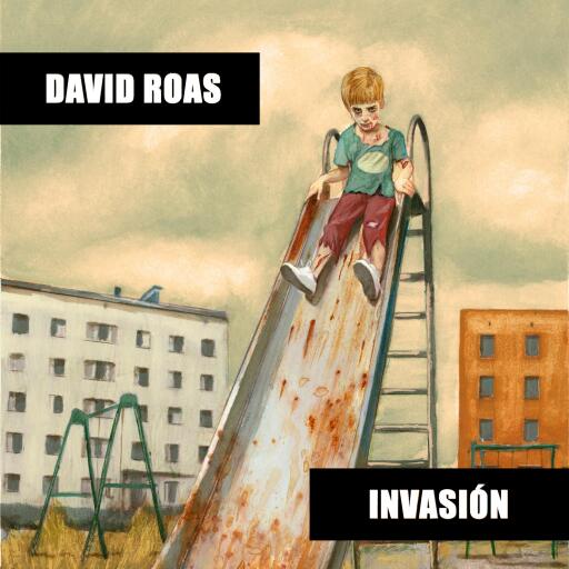 Portada del audiolibro «Invasión», de David Roas