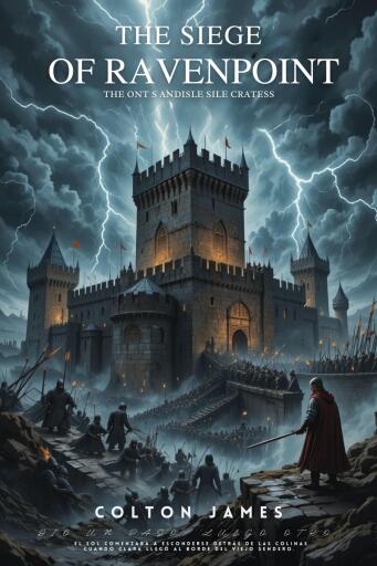 Portada del libro «The Siege of Ravenpoint», de Colton James