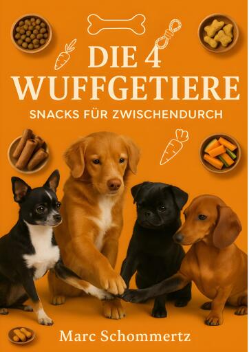 Die 4 Wuffgetiere - Snacks für Zwischendurch