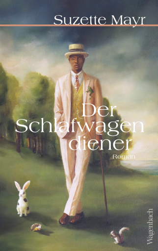 Portada del libro «Der Schlafwagendiener», de Suzette Mayr