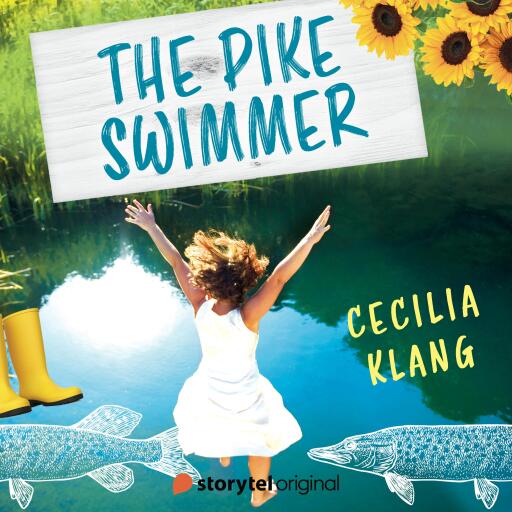 Portada del audiolibro «The Pike Swimmer», de Cecilia Klang