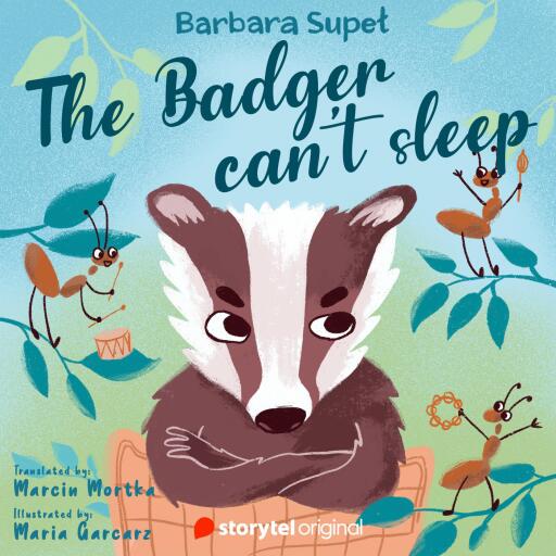 Portada del audiolibro «The Badger can't sleep», de Barbara Supeł