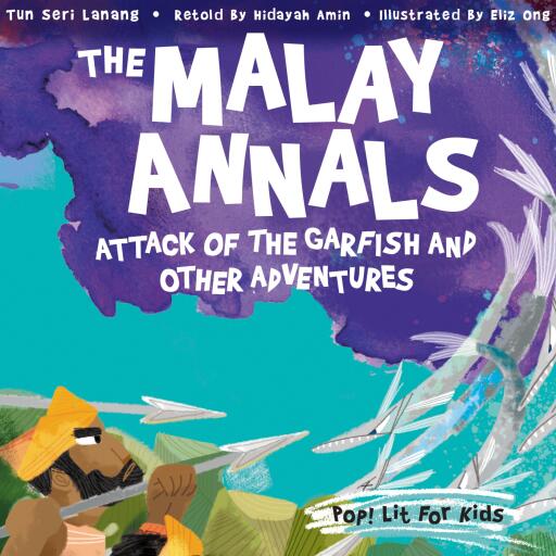 Portada del audiolibro «The Malay Annals: Attack of the Garfish and Other Adventures», de Hidayah Amin