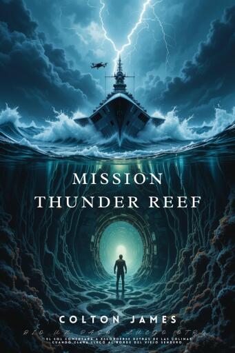 Portada del libro «Mission: Thunder Reef», de Colton James