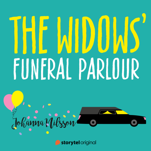 Portada del audiolibro «The Widows' Funeral Parlour», de Johanna Nilsson