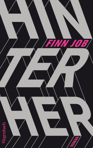 Portada del libro «Hinterher», de Finn Job