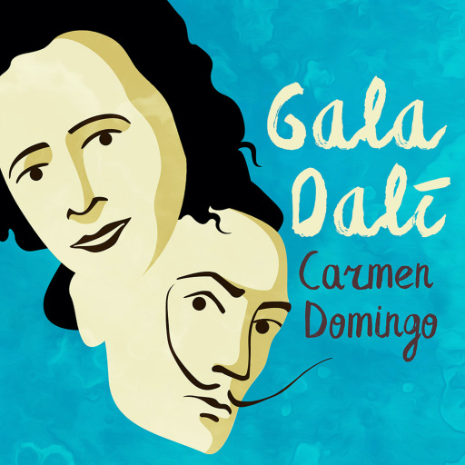 Portada del audiolibro «Gala-Dalí», de Carmen Domingo