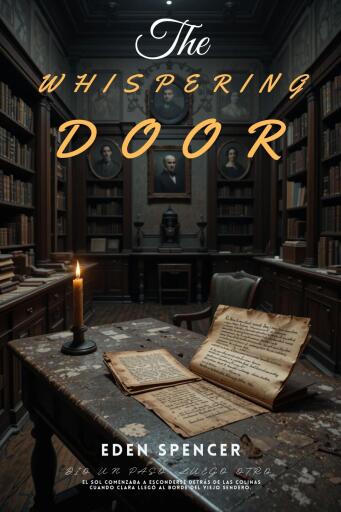 Portada del libro «The Whispering Door», de Eden Spencer