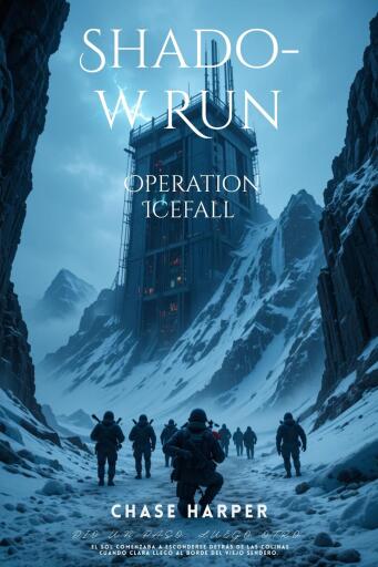 Portada del libro «Shadow Run: Operation Icefall», de Chase Harper