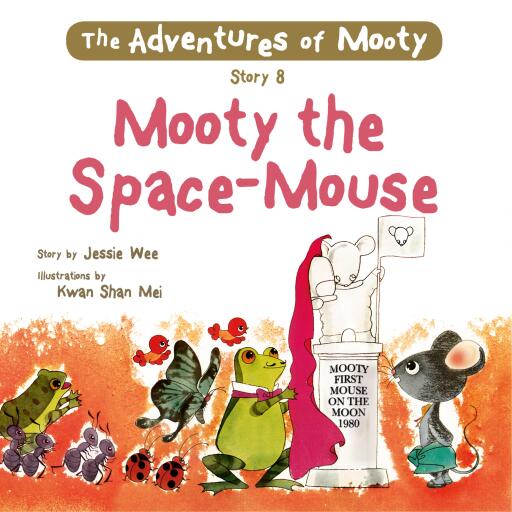 Portada del audiolibro «Mooty the Space-Mouse», de Jessie Wee