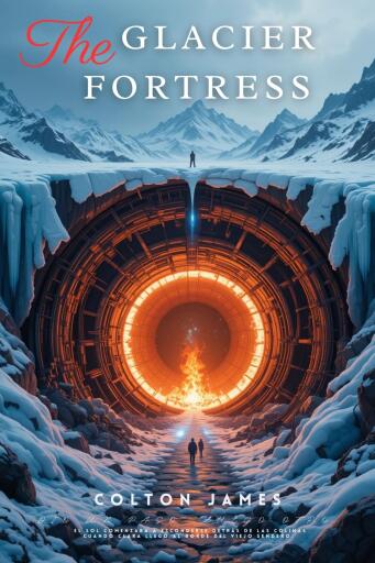 Portada del libro «The Glacier Fortress», de Colton James