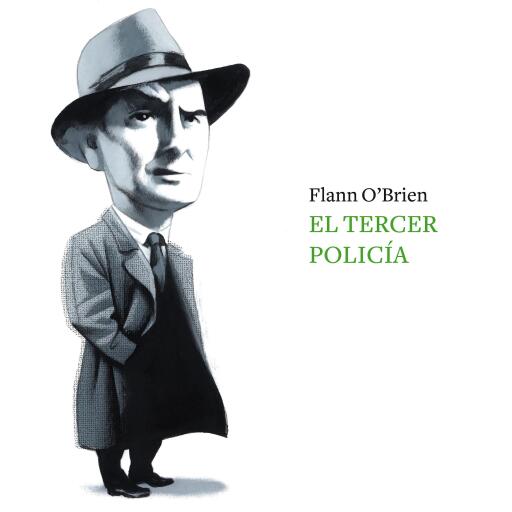 Portada del audiolibro «El tercer policía», de Flann O'Brien