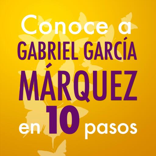 Portada del audiolibro «Conoce a Gabriel García Márquez en 10 pasos», de Editorial Ink