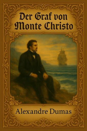 Portada del libro «Der Graf von Monte Christo», de Alexandre Dumas
