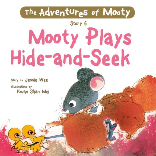 Portada del audiolibro «Mooty Plays Hide-and-Seek», de Jessie Wee