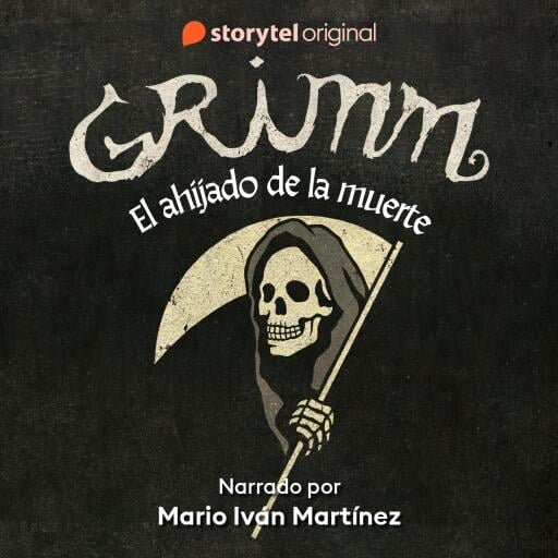 Portada del audiolibro «Grimm - El ahijado de la Muerte», de Kenneth Bøgh Andersen