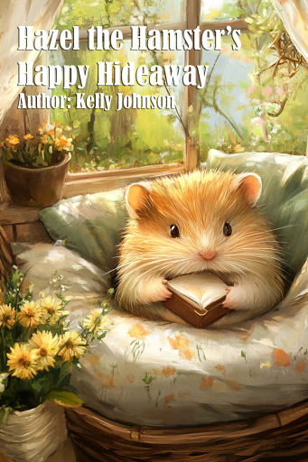 Portada del libro «Hazel the Hamster's Happy Hideaway», de Kelly Johnson