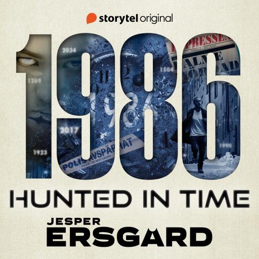 Portada del audiolibro «1986 - Book 1: Hunted in Time», de Jesper Ersgård