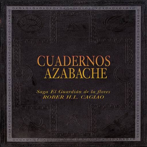 Portada del audiolibro «Cuadernos azabache», de Rober H. L. Cagiao
