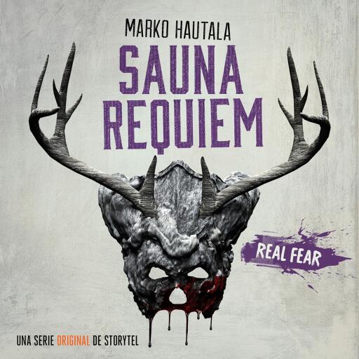 Portada del audiolibro «Sauna Requiem», de Marko Hautala