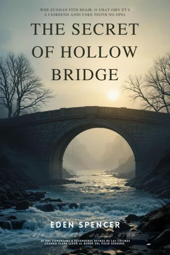 Portada del libro «The Secret of Hollow Bridge», de Eden Spencer