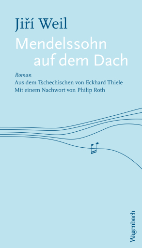 Portada del libro «Mendelssohn auf dem Dach», de Jiri Weil