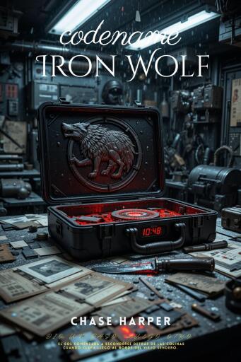 Portada del libro «Codename: Iron Wolf», de Chase Harper