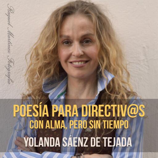 Portada del audiolibro «Poesía para directiv@s con alma, pero sin tiempo», de Yolanda Saenz de Tejada