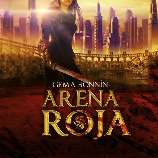 Portada del audiolibro «Arena roja», de Gema Bonnín