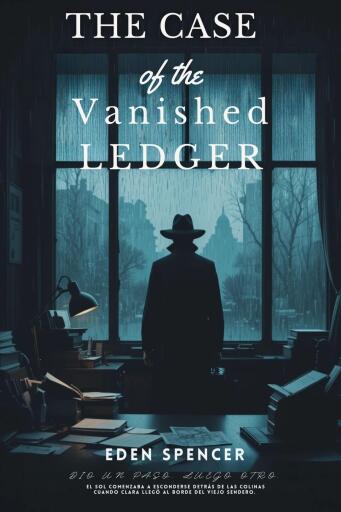 Portada del libro «The Case of the Vanished Ledger», de Eden Spencer