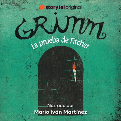 Portada del audiolibro «Grimm - La prueba de Fitcher», de Kenneth Bøgh Andersen